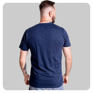 Kit 5 Camisetas Masculinas Slim Gola Algodão Premium Coloridas 