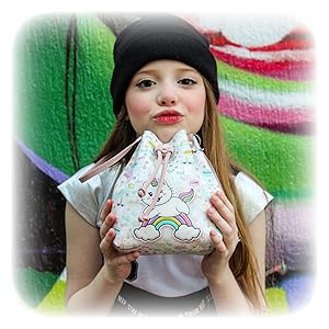 Bolsa infantil, bolsa magic,Alça regulável,Moda infantil