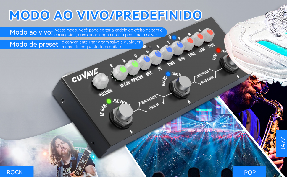 Pedal processador