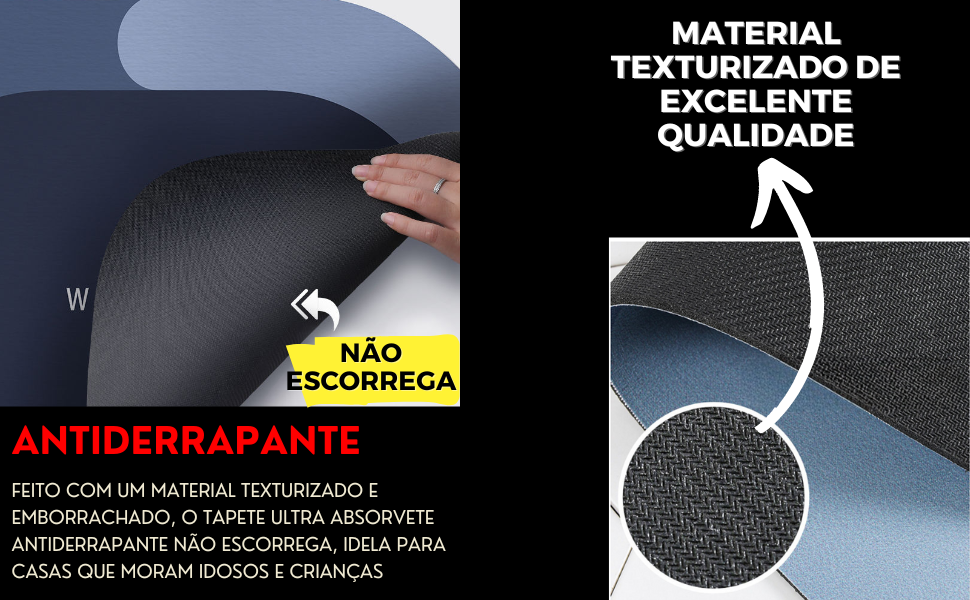 tapete antiderrapante ultra absorvente