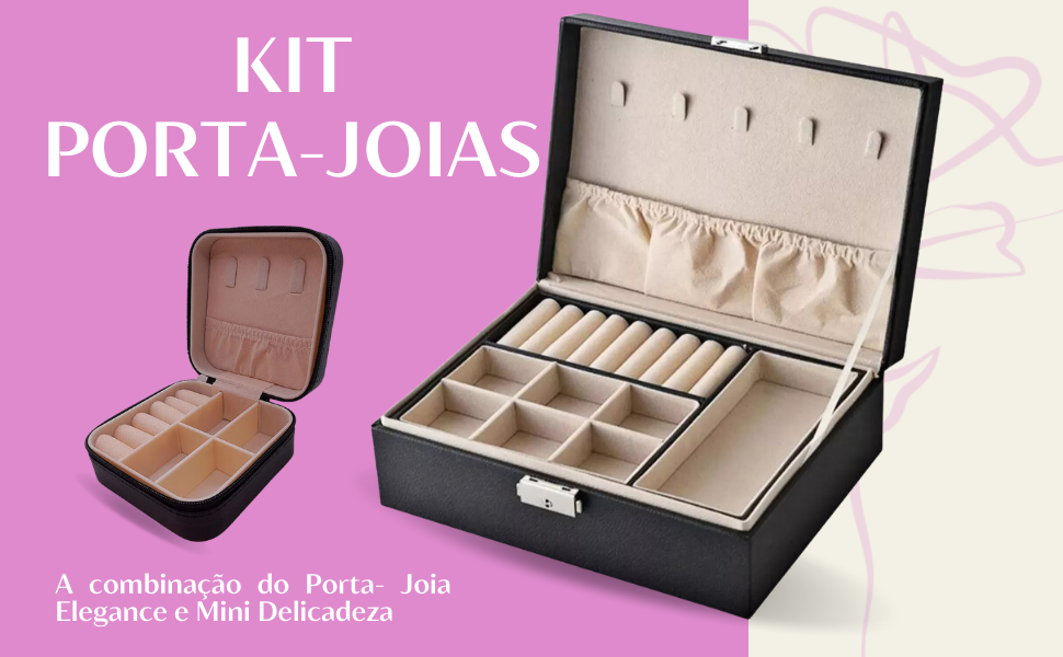Kit Porta Joias Elegance