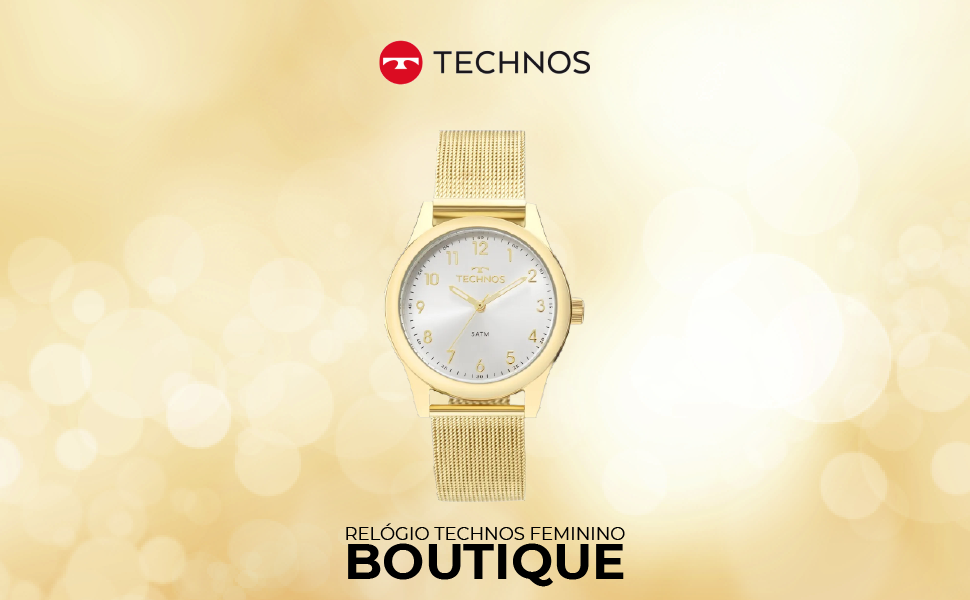 Relógio Technos Boutique Feminino
