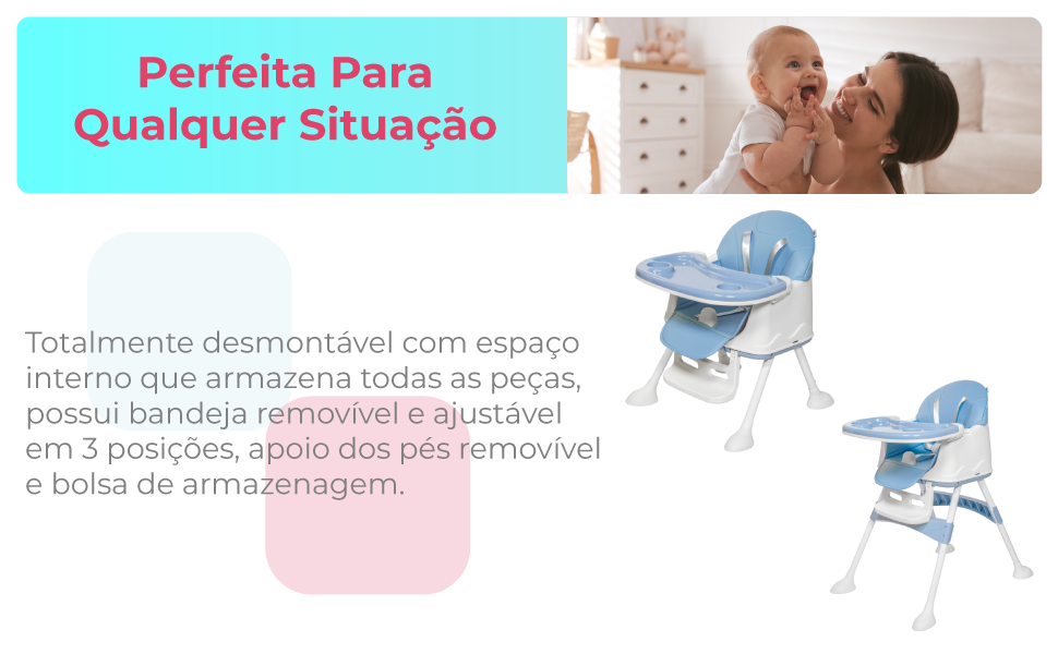 Maxi Baby Cadeira de Alimentação Portátil Bebê Honey