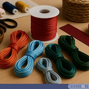fio seda 1mm 100m artesanato crochê