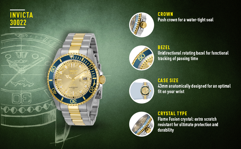 Invicta 30022