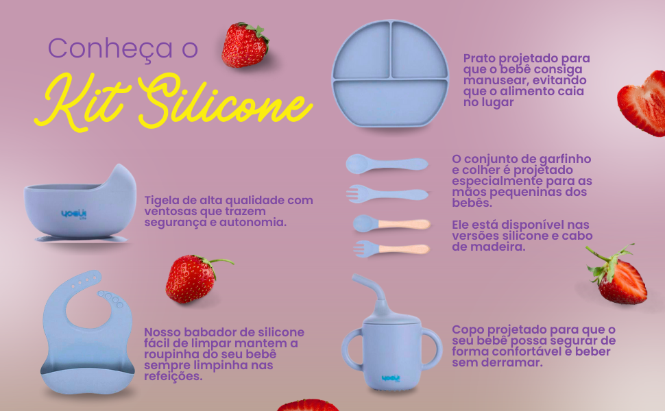 Conheça o Kit Silicone