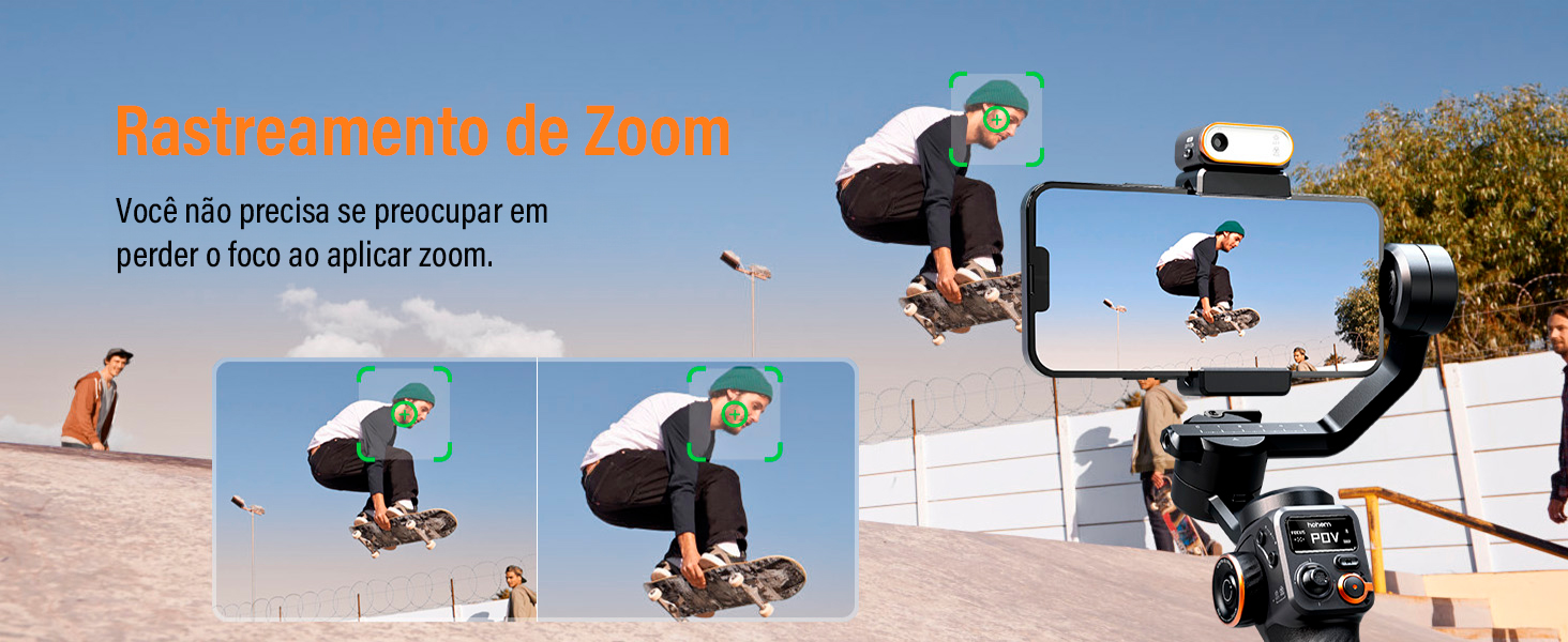 Rastreamento de zoom