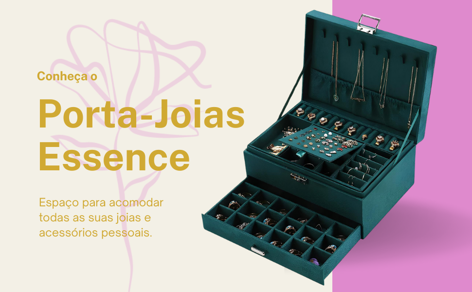 Porta Jóias Essence