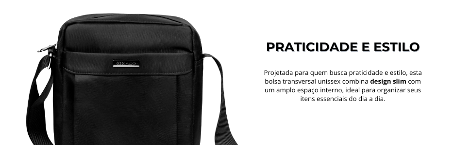 bolsa transversal compacta