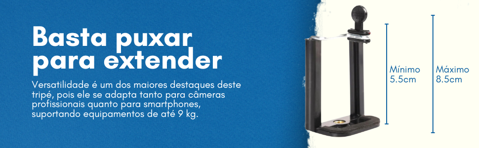 Basta Puxar para extender