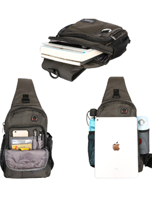 Compartimentos de bolsa Vanlison Sling