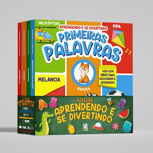 coleção aprendendo e se divertindo livro infantil ilustrado